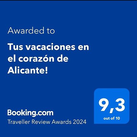 Tus Vacaciones En El Corazon De Alicante! 외부 사진